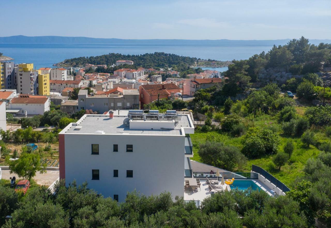 Villa Vid Apartments - Makarska Exklusiv 外观 照片
