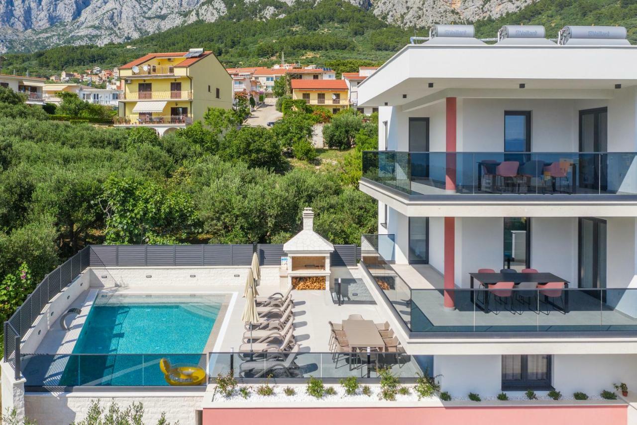 Villa Vid Apartments - Makarska Exklusiv 外观 照片